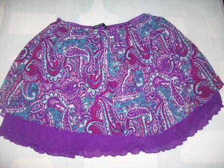 Suknicka pouzita raz, velkost m, m