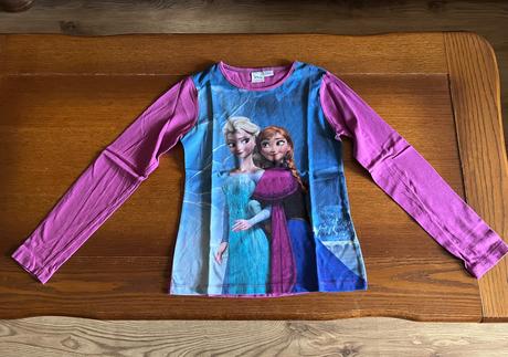 Tričko anna a elsa ľadové kráľovstvo 134/140, disney,134