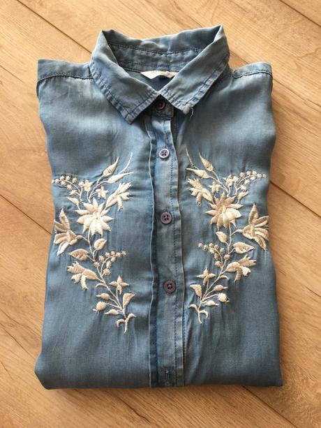 Riflová košeľa, pepco,34