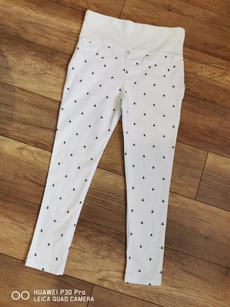 Dámske tehotenské nohavice, l