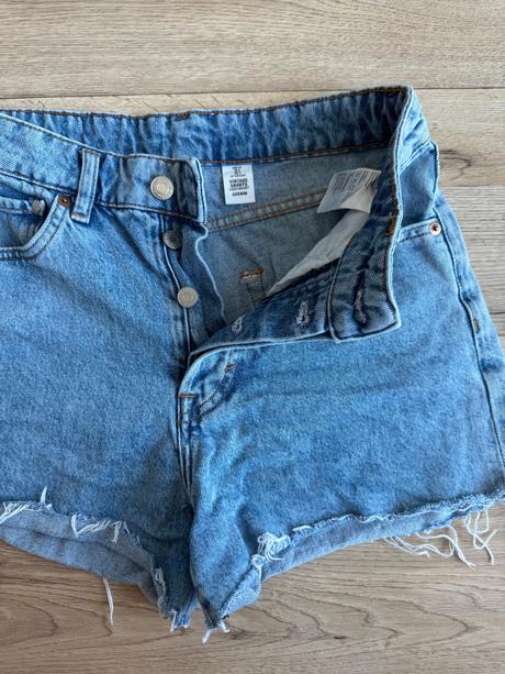 Denim šortky h&m, h&m,s