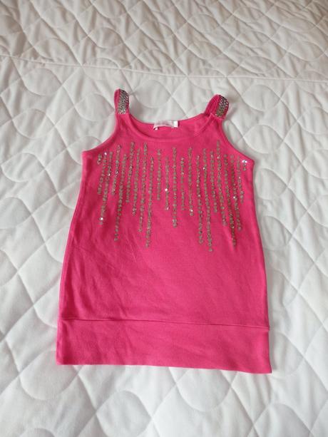 Flitrové tielko miss e-vie na 9-10 rokov, 140