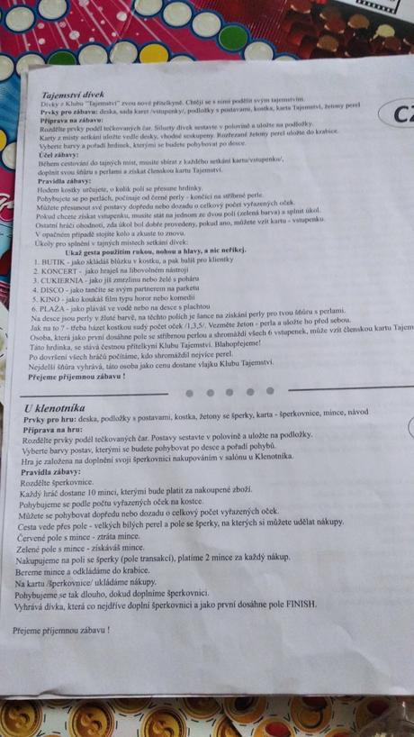 Spoločenska hra pre dievčatá,