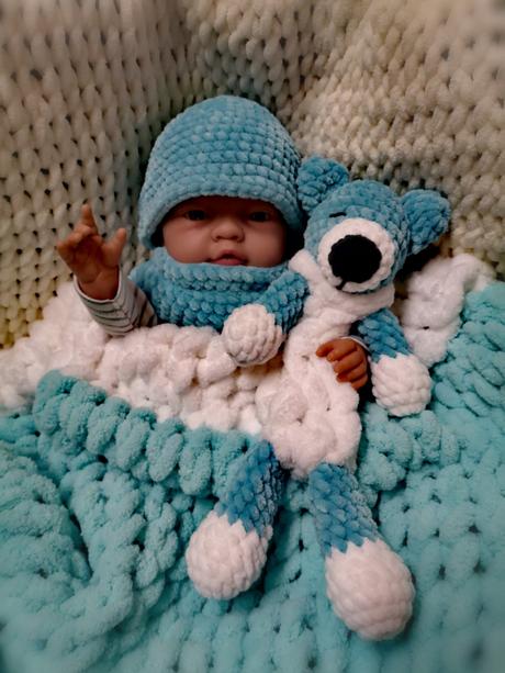 Spinkáčik-mojkáčik modrý macko,