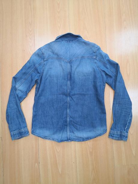 Krasna trendy denim kosela, h&m,146