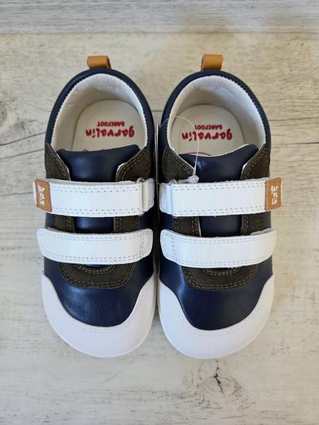 Garvalín - kožené topánky petrol modré, 20 - 25