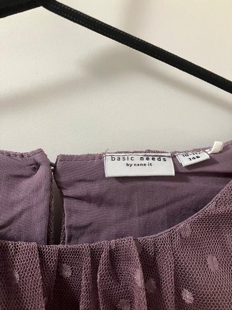 Fialove šaty, name it,140