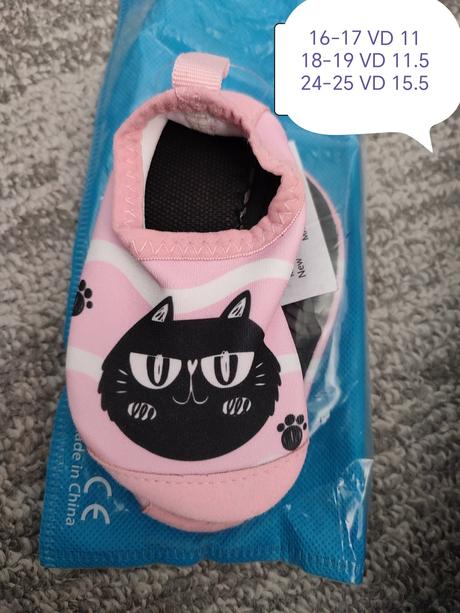 Papučky do vody, <17 - 47