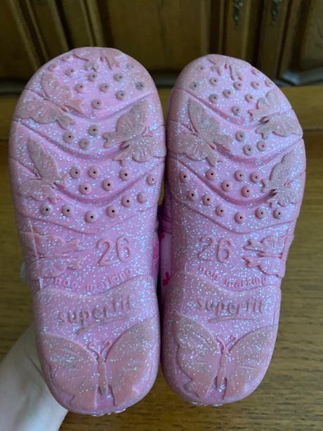 Papučky s motívom kvietkov, superfit,26