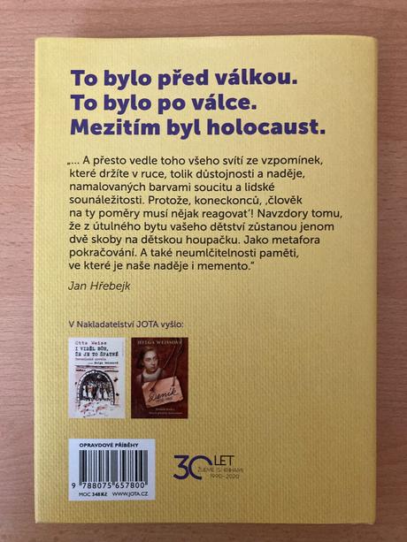 Knižka o holocauste nikdo nás nečekal, 