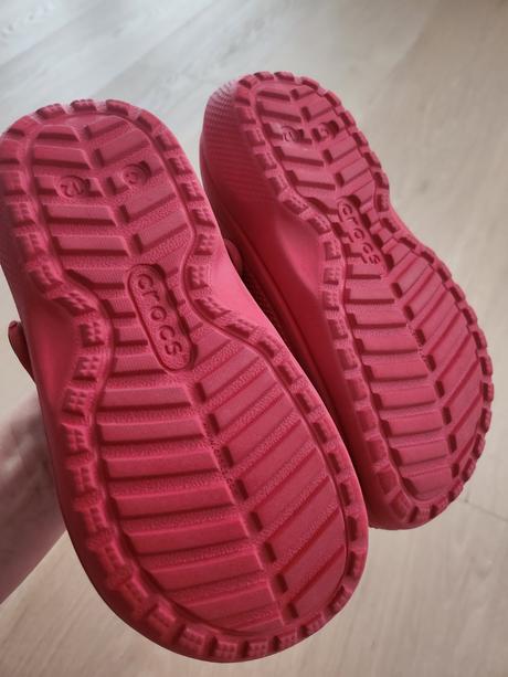 Červené crocs zateplené 29/30, crocs,29