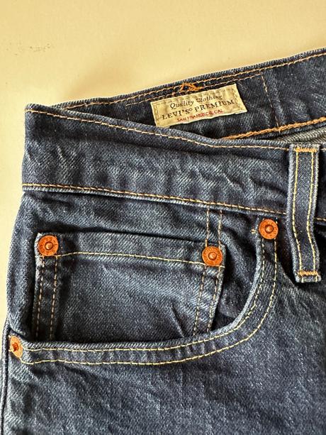 Pánske,kvalitné džínsy levis model 511, levis,32