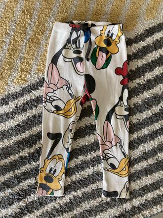 Rebrované legínky disney 98/104, disney,98