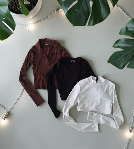 Crop topy, bershka,xs