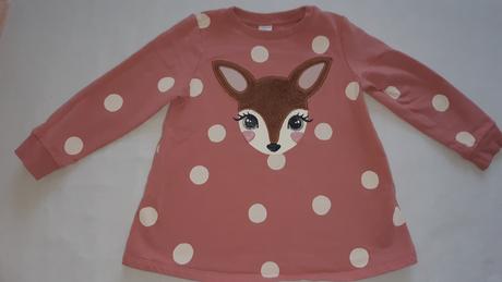 Lindex mikina tunika v.110 srnka, lindex,110