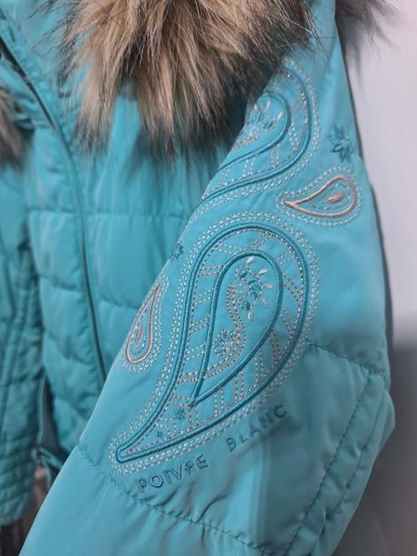 Lyziarska bunda poivre blanc, 128