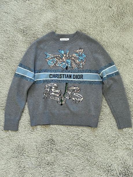 Christian dior kašmírový pulovrík, m