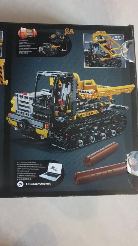 Lego technic 42094 - pásový nakladač  top stav, 