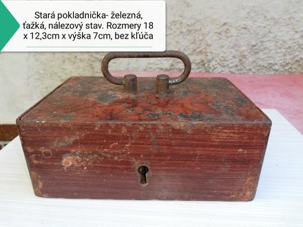 Stará železná truhlička,