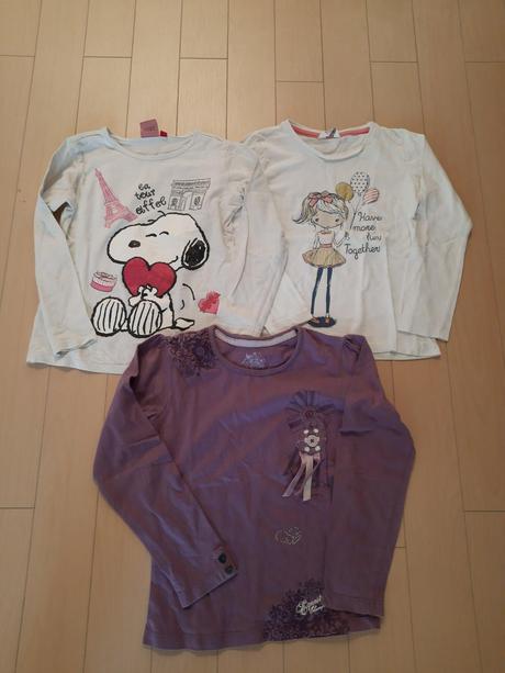 Trička v.122 a 128, zn.takko, takko,122