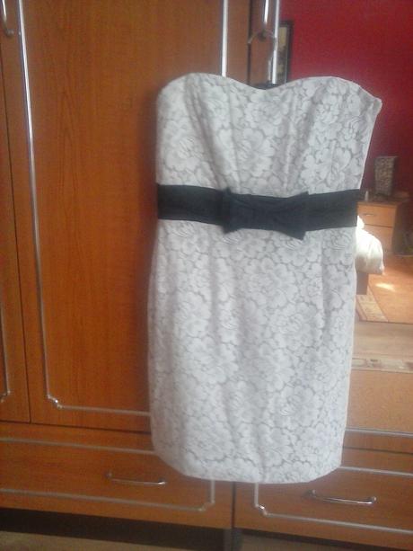 Krajkove saty, h&m,m