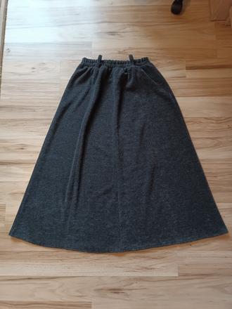 Dámska hrubšia sukňa, s