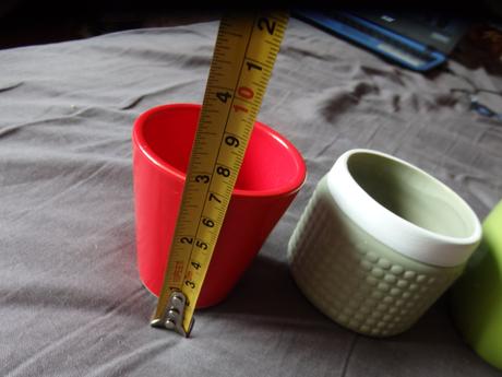 Červený kvetináč,