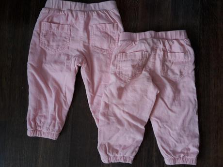 Menčestrové zateplené nohavice top stav, 80