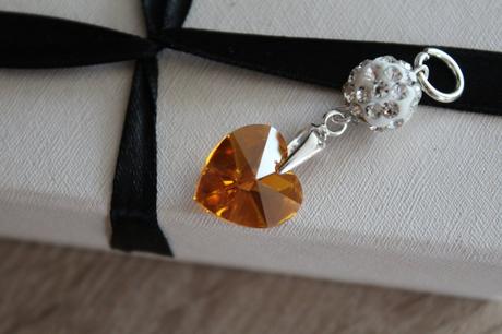 Handmade swarowski prívesok,