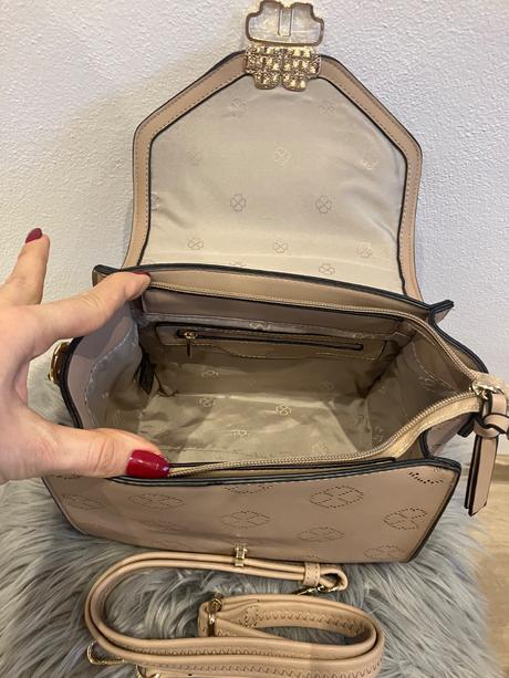 Dámska kabelka paris hilton beige rappunzel, paris hilton