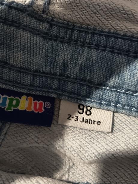 Riflové šortky na traky, lupilu,98