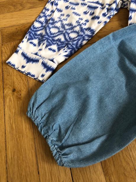 Tepláky nohavice, f&f,68