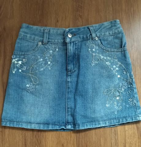 Jeansová sukňa, xs