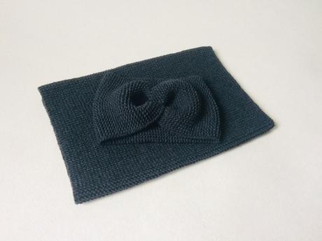 Pletený set - 25cm nákrčník,