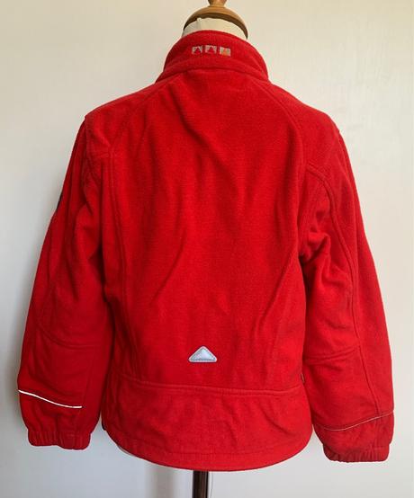 Icepeak červená flisová vetrovka, 128