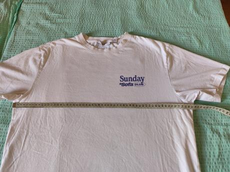 Biele tricko sunday sofa club, zn. only & sons, ve, m