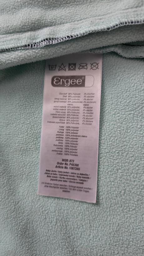 Prechodná vetrovka, ergee,92