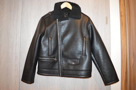 Chlapčenská koženková bunda, zara,164