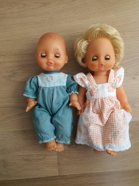 Staré bábiky z 80. rokov,