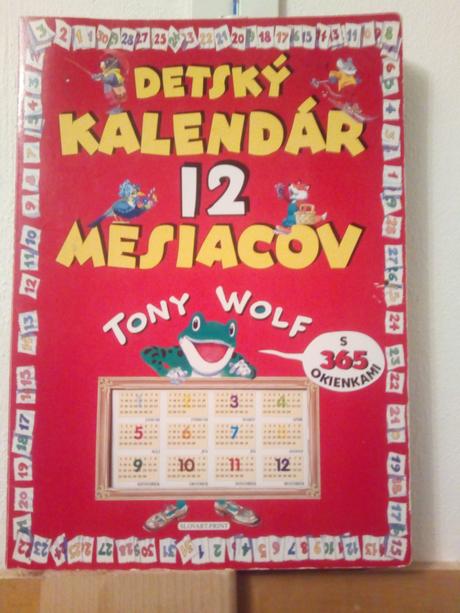 Detský kalendár - kniha o formáte a2 ô, 