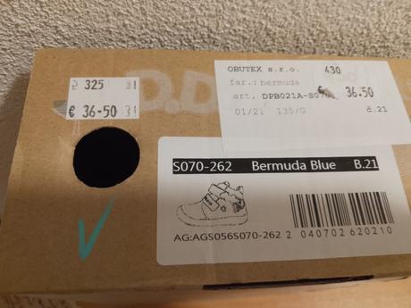 Prechodné topánky dd.step, d.d.step,21