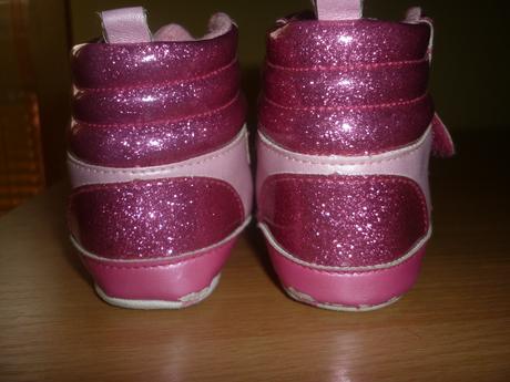 Trblietavé ružové topánočky , f&f,19