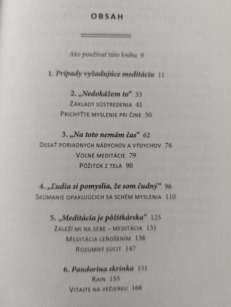 Meditácia pre nervóznych skeptikov, 