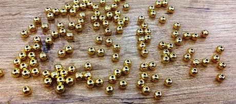 Korálky zlaté 6,8,10 mm, 