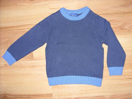 Tmavomodrý pulover, cherokee,98