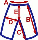 Probiker - moto nohavice, xs