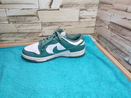 Nike 37,5 - dámske kožené bielo zelené, nike,37