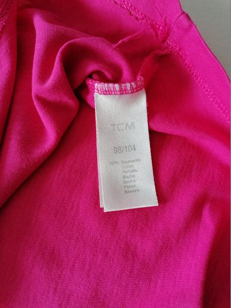 Tricko 98/104 s kvietkami, tchibo,98