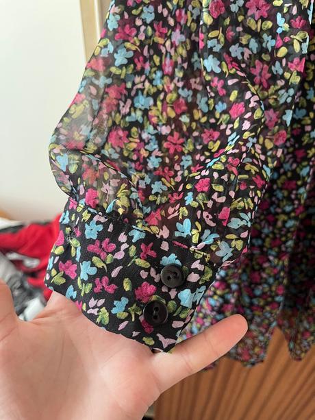 Kvetinové šaty, zara,l