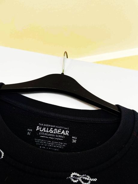 Tepláková mikina, pull&bear,m
